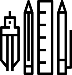 Graphic Tool Sticker Outline Svg File, Free Vectors File